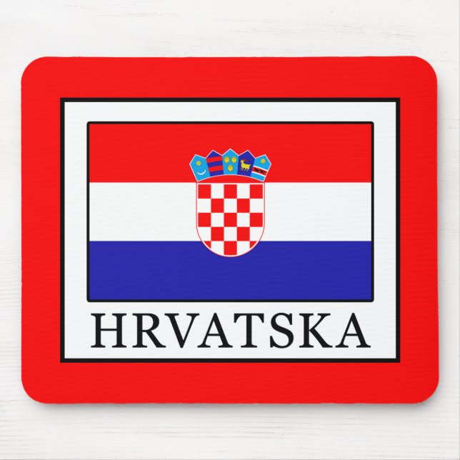 Alfombrilla De Ratón Hrvatska (Frente)