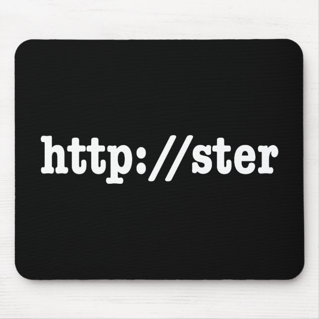 Alfombrilla De Ratón http://ster / html code (Frente)