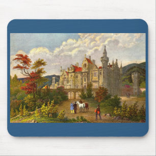 Alfombrilla De Ratón huella antigua de Abbotsford House