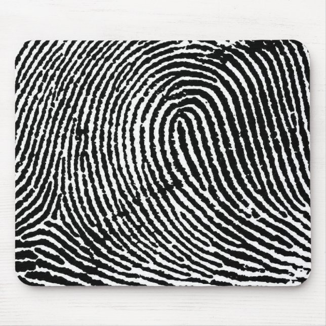 Alfombrilla De Ratón Huella dactilar (Frente)