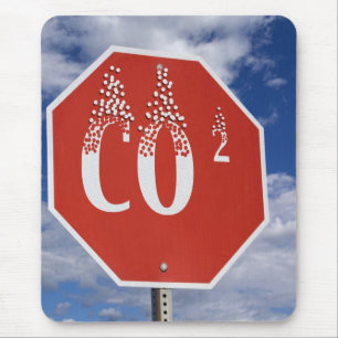Alfombrilla De Ratón Huella de carbono MOUSEPAD