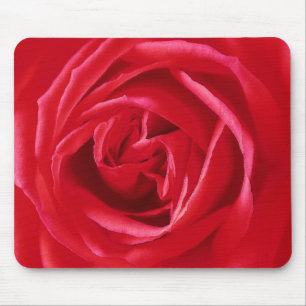 Alfombrilla De Ratón Huella rosa roja