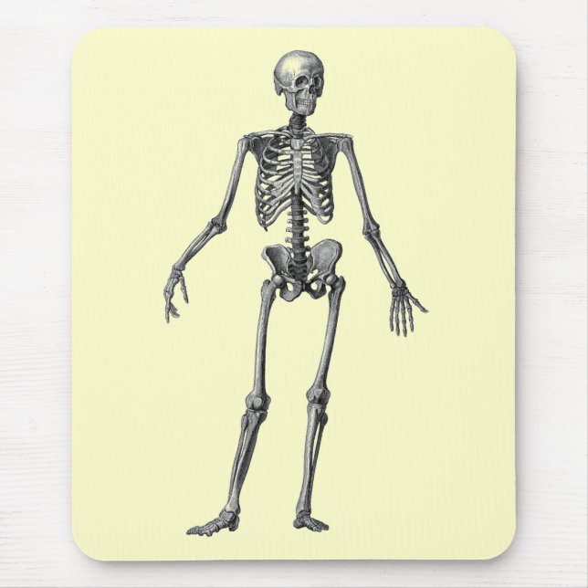 Alfombrilla De Ratón Huesos desnudos Mousepad (Frente)