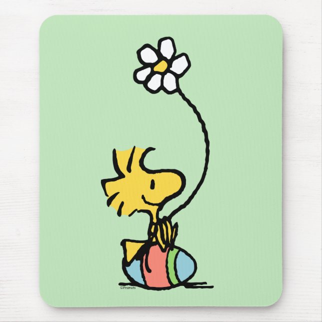 Alfombrilla De Ratón Huevo de Pascua Woodstock (Frente)