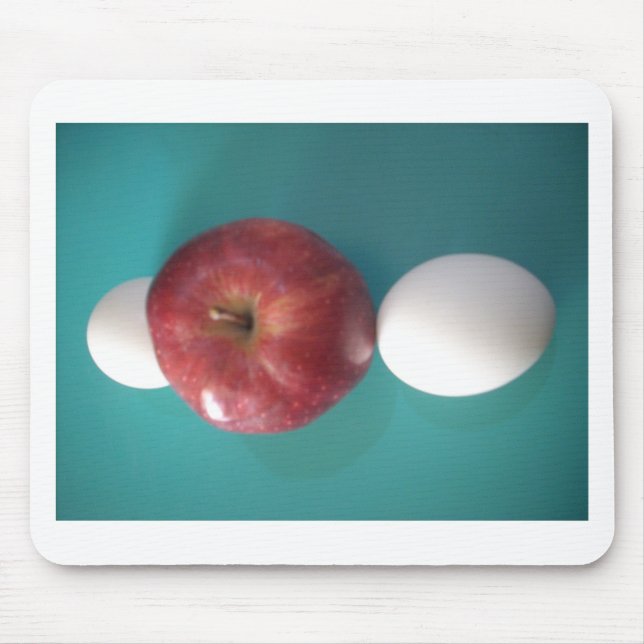 Alfombrilla De Ratón Huevo gemelo manzana roja para un pastel.JPG (Frente)