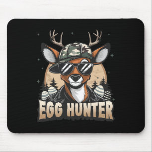 Alfombrilla De Ratón Huevo Hunter Deer Buck Byckward Cap Deer Huning Ea