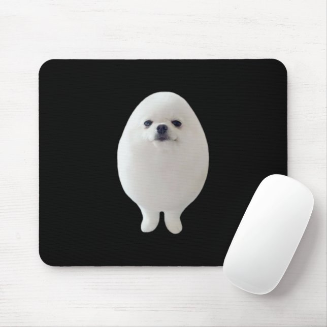 Alfombrilla De Ratón Huevo Perro Meme Mouse Pad (Con ratón)