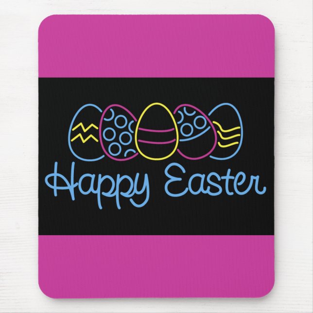 Alfombrilla De Ratón Huevos de neón - (Frente)