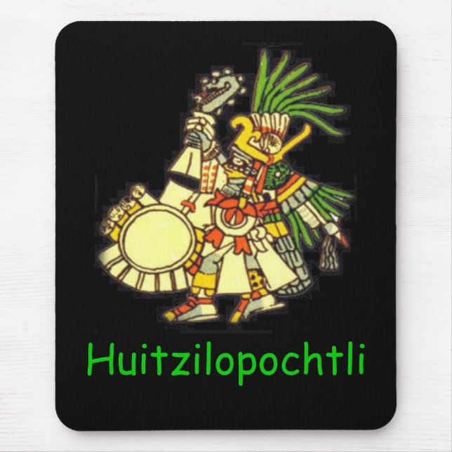 Alfombrilla De Ratón Huitzilopochtli Mousepad (Frente)