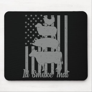 Alfombrilla De Ratón Humaría esa parrillada tan graciosa que fumaría qu