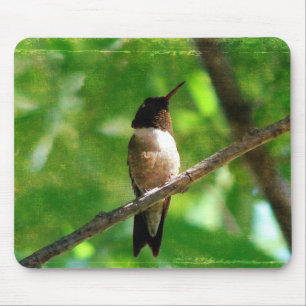 Alfombrilla De Ratón Hummingbird Mañana