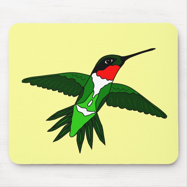 Alfombrilla De Ratón Hummingbird Mousepad (Frente)