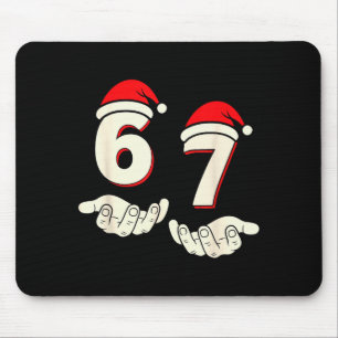 Alfombrilla De Ratón Humor 6-7 Seis Siete Navidad Divertido 67 Meme