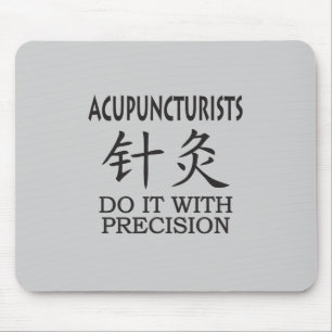 Alfombrilla De Ratón Humor de acupuntura