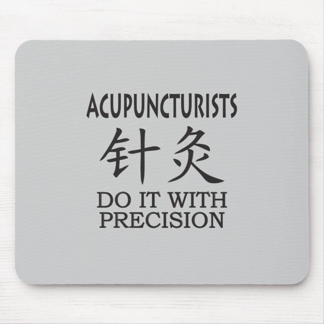 Alfombrilla De Ratón Humor de acupuntura (Frente)