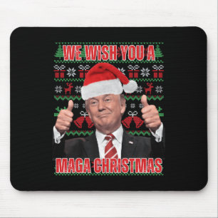 Alfombrilla De Ratón Humor de Navidades de Santa Trump 2