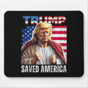 Alfombrilla De Ratón Humor de Navidades de Santa Trump curioso tanque d