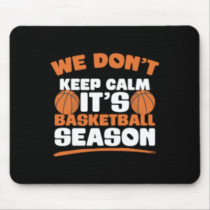 Alfombrilla De Ratón Humor De Temporada De Baloncesto Para Una Graciosa