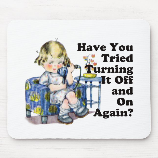 Alfombrilla De Ratón Humor del Internet (Frente)