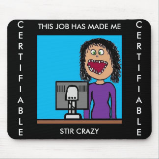 Alfombrilla De Ratón Humor divertido de oficina de Personalizado