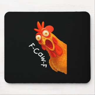 Alfombrilla De Ratón Humor Gótico Diseño de Cuervo Divertido F Caw F
