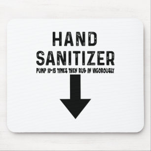 Alfombrilla De Ratón Humor Hand Sanitizer