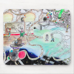 Alfombrilla De Ratón Humor matemático personalizado - estudiante, prof