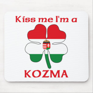 Alfombrilla De Ratón Húngaros personalizada me besan que soy Kozma
