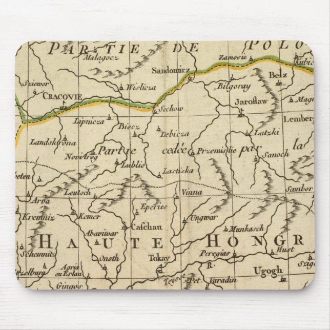 Alfombrilla De Ratón Hungría 3 (Frente)