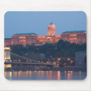 Alfombrilla De Ratón HUNGRÍA, Budapest: Puente de Szechenyi (Cadena),