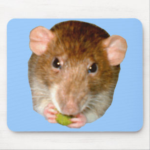 Alfombrilla De Ratón Hungry Rat Mousepad
