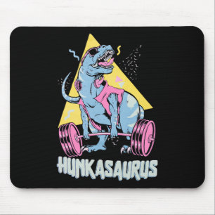 Alfombrilla De Ratón Hunkasaurus T Rex Dinosaur Divertido Gimnasio Y En