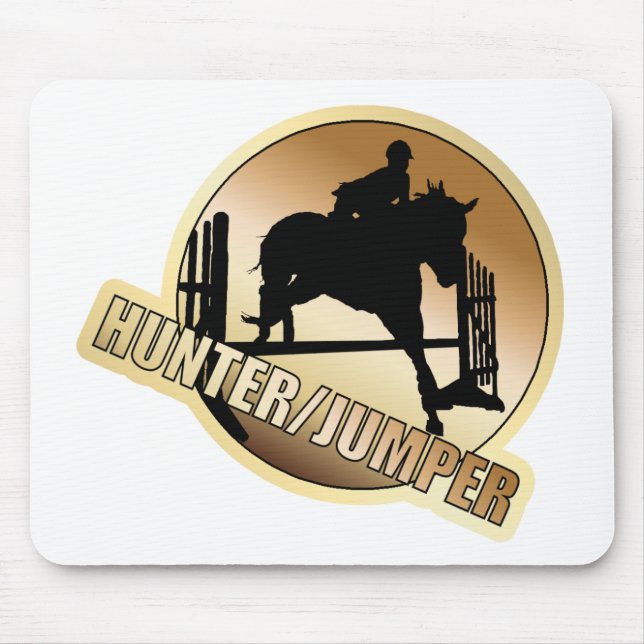 Alfombrilla De Ratón Hunter/Jumper Mousepad (Frente)