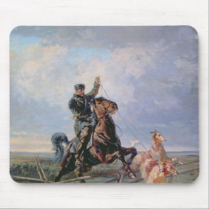Alfombrilla De Ratón Huntsman con los Borzois, 1872