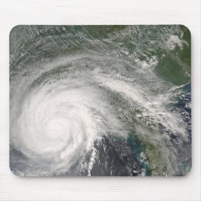Alfombrilla De Ratón Huracán Gustav sobre Louisiana (Frente)