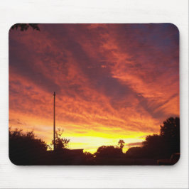 Alfombrilla De Ratón Huracán llegando al atardecer