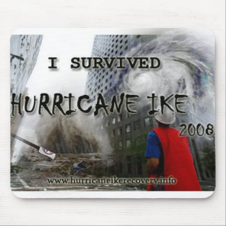 Alfombrilla De Ratón hurricane_ike_collage_shirt_front