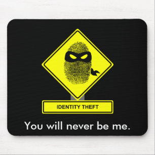 Alfombrilla De Ratón Hurto de identidad Mousepad