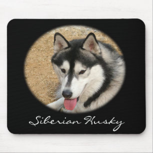 Alfombrilla De Ratón Husky Siberiano Mousepad