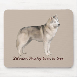Alfombrilla De Ratón Husky siberiano Mousepad