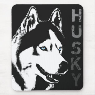 Alfombrilla De Ratón Husky siberiano Mousepad Mousepads fornido y