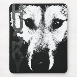 Alfombrilla De Ratón Husky Siberiano Mousepad Regalos Malamute Wolf Dog