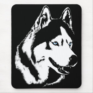 Alfombrilla De Ratón Husky Siberiano Mousepad Regalos Perros Malamute S