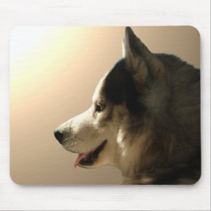 Alfombrilla De Ratón Husky Siberiano Mousepad Regalos Perros Malamute S