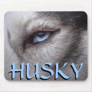 Alfombrilla De Ratón Husky Siberiano Mousepad Regalos Perros Malamute S
