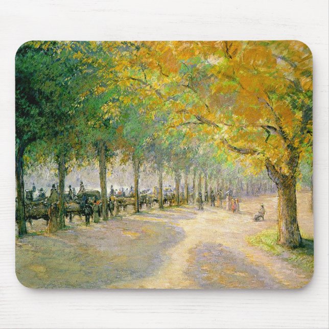 Alfombrilla De Ratón 'Hyde Park' de Pissarro - Mousepad (Frente)