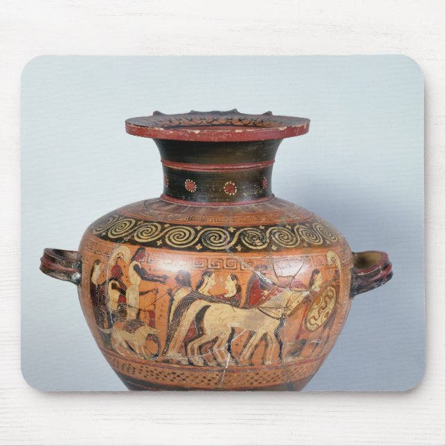 Alfombrilla De Ratón Hydra que representa la salida de un guerrero (Frente)