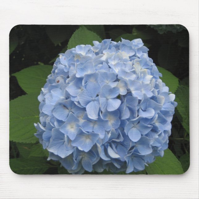 Alfombrilla De Ratón Hydrangea azul (Frente)