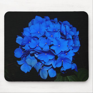 Alfombrilla De Ratón Hydrangea azul Mousepad