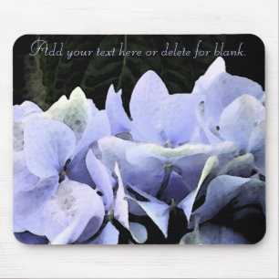 Alfombrilla De Ratón Hydrangea Mousepads de la acuarela